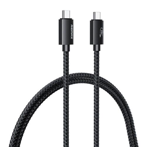 Cable Usb-c Usb-c Remax Ladon, Usb4.0, Rc-c039, 1m, 240w, (black)