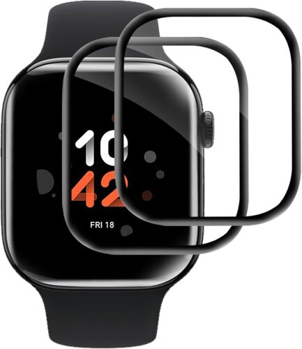 Kal-Lot De 2 Films De Protection D'écran En Verre Blindé Pour Apple Watch 10 46 Mm, Anti-Traces De Doigts, Haute Sensibilité Pour Apple Watch 10 46 Mm, Anti-Rayures, Étanche, Ultra Fin