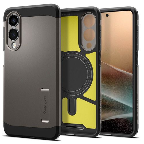 Spigen Coque Tough Armor Magsafe Samsung Galaxy S25 Edge Gunmetal