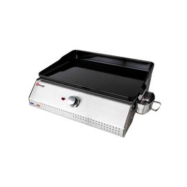 Plancha électrique Telia avec cuve en inox 1 brûleur + housse - Somagic