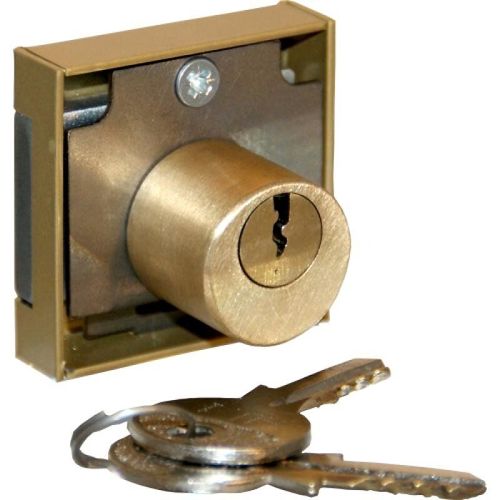 Serrure à cylindre 3 goupilles de diamètre 22 mm - droite DEVISMES