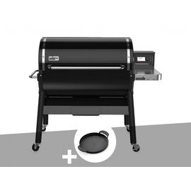Barbecue à pellets Weber Smokefire EX6 GBS + Plancha