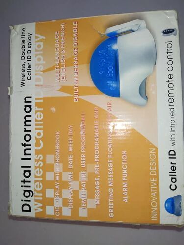 Digital Caller Id Info Globe Lumineux Numérique