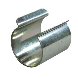Lot de 20 clips métal revêtement Zinc 30mm x 30mm pour serre