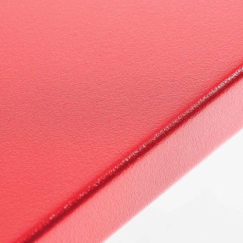 Table Carée 70 Cm Plateau Inclinable Et 4 Chaises Rouge