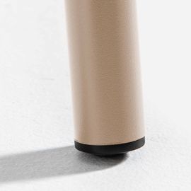 Table De Jardin Et 8 Fauteuils En Métal Taupe