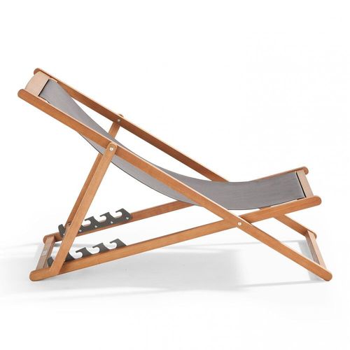 Lot De 2 Chiliennes Eucalyptus Anthracite