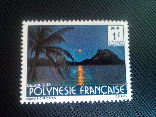 Timbre Polynesie Francaise Y T 132 Paysage Polynésien, Bora Bora 1979 ( 010608 )