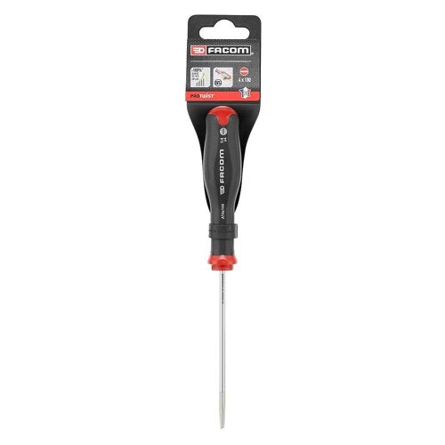 Tournevis électricien plat 4, L.100 mm FACOM