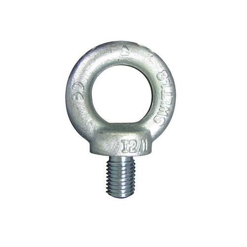 ANNEAU de levage MÂLE - DIN 580 - Acier ZINGUÉ - Diamètre (mm) = 18 CMU (kg) = 930