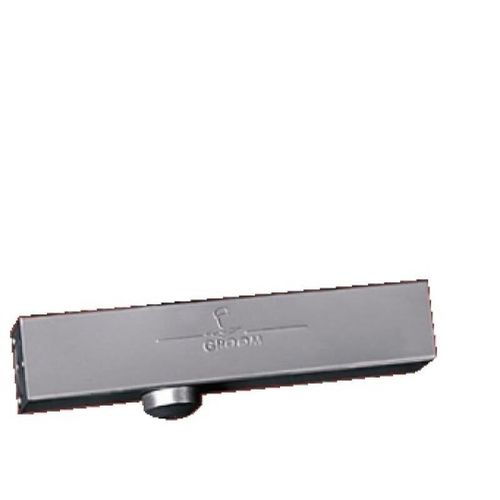 Boitier seul pour ferme porte GR 150 - compact - argent GROOM