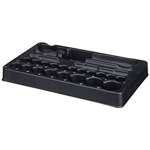 Plateau plastique vide moyen douille niveau 3mm Facom PL.M01