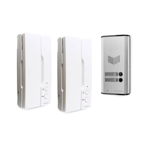 Interphone THOMSON Thomson Kit interphone pour 2 logements
