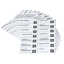 Repérage de canalisation liner 10 planches - Hayward