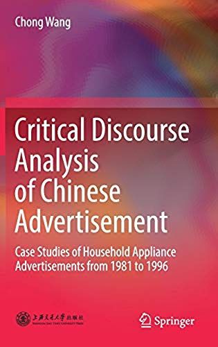 Critical Discourse Analysis Of Chinese Advertisement