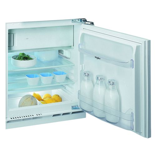 Whirlpool WBUF011 réfrigérateur combinée Intégré - 126 L - Classe E - Gris