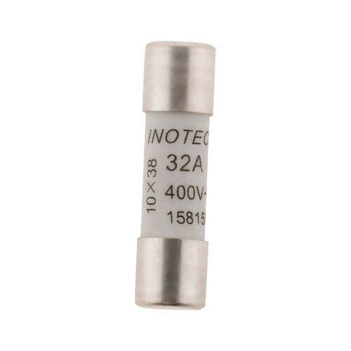 ZENITECH 5 fusibles céramique 10,3x38mm 32A avec voyant