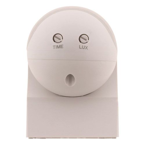 Elexity - Détecteur de mouvement mural compact 180° universel blanc