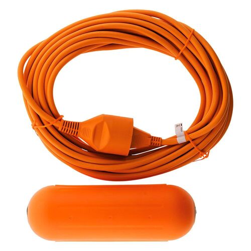 Prolongateur ZENITECH 2x1,5mm² Orange