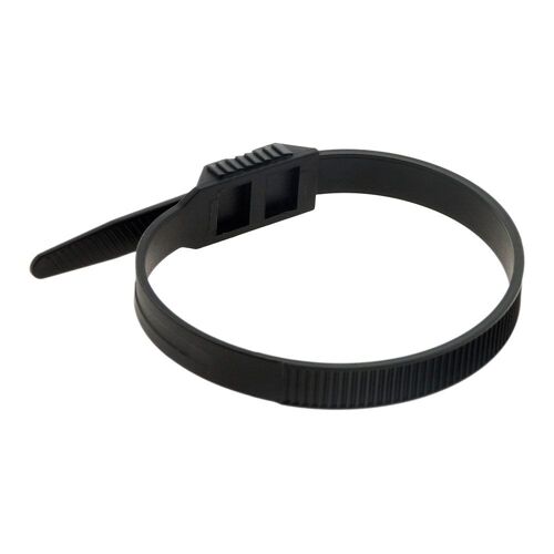 Lot de 25 colliers de câblage 6x 175mm noir