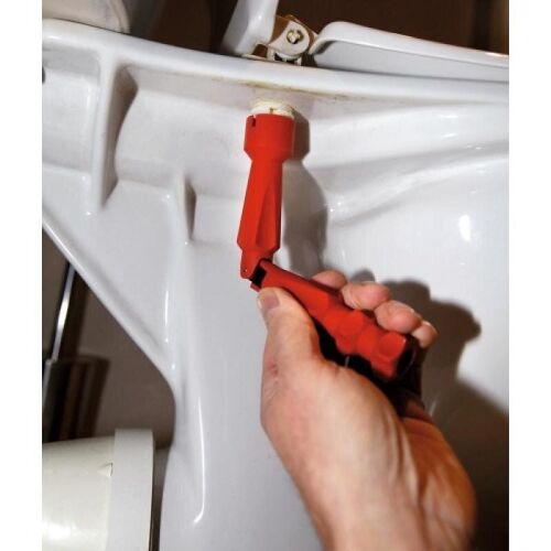 Clé universelle pour le démontage d'écrou papillon d'abattant WC VIRAX