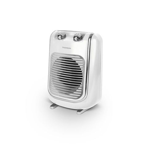 Thomson Fifty THSF2017B - Ventilateur/chauffage - mobile, pose au sol - blanc