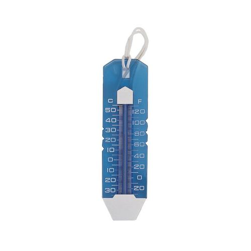 Thermomètre translucide bleu