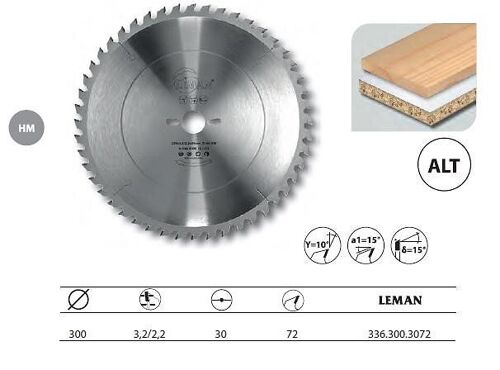 Lame de scie circulaire Leman - 336.300.3072