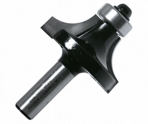 Leman - Mèche défonceuse 1/4 de rond + guide D.44x16 mm queue 8 mm