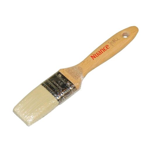 Pinceau Professionnel Plat NUANCE En Bois FSC Spécial Glycéro 50mm