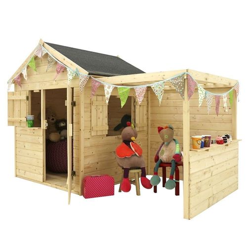 Maisonnette En Bois Pour Enfants Enfant Alpaga