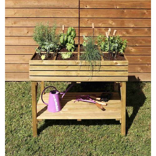 Carré Potager Kub 100 Surélevé Jardipolys