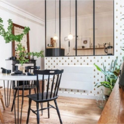 Radiateur électrique chaleur douce Axoo horizontal 1000W Noirot
