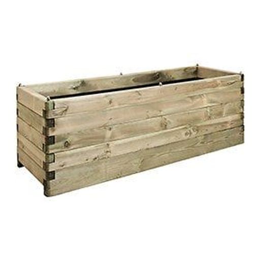 Jardinière En Bois - 50 X 150 Cm - 208 Litres - Oléa 150 Jardipolys