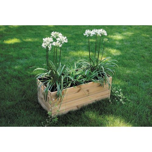 Jardinière En Bois - 50 X 100 Cm - 134 Litres - Oléa 100 Jardipolys
