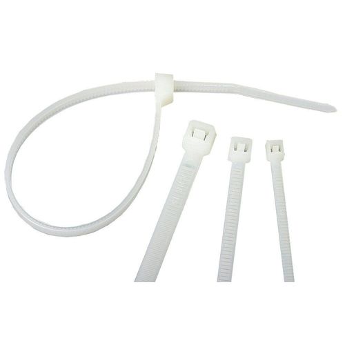 Lot de 25 colliers de câblage 280x3,5mm - Blanc