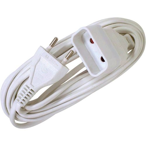 Prolongateur HO3VVH2F 2x0.75 - Prise 6A - 2m