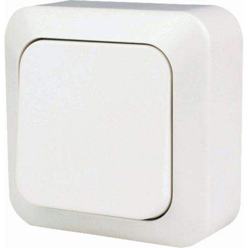 Bouton poussoir en saillie Celesta - Blanc