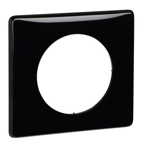 Plaque de finition Legrand C?liane noir 1 poste