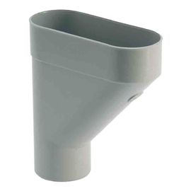 Jambonneau PVC pour eaux pluviales - gris