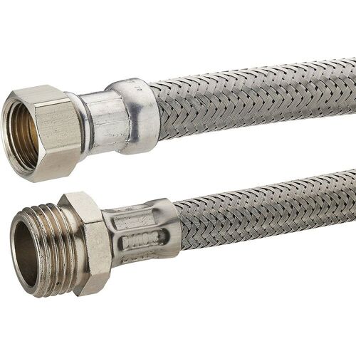 Flexible inox mâle 15x21 - femelle 12x17 longueur 80 cm - dn8 (qté=1) NOYON & THIEBAULT
