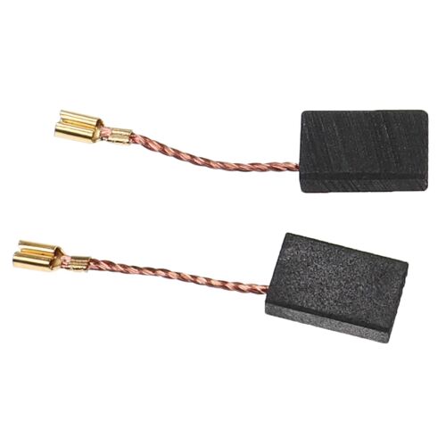 vhbw 2x balais de charbon 5 x 10 x 16 mm compatible avec Kress 800 FME, outil électrique WS 800, meuleuse d'angle, défonceuse, coupe-cheville plate