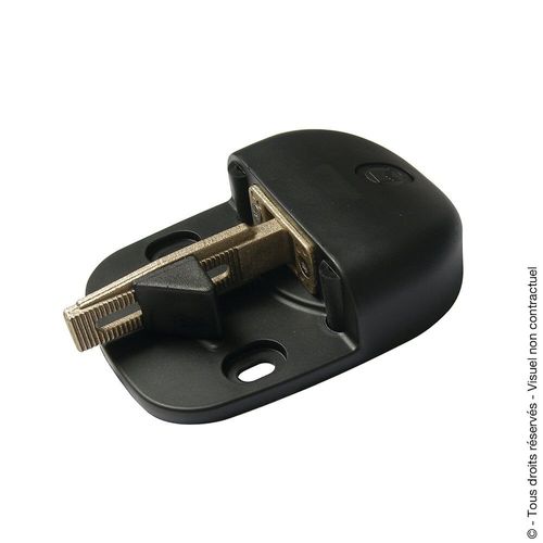 Sabot noir plastique H.42 x L.120 x P.162 mm AFBAT