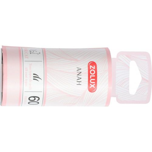 Zolux-Recharge De Rouleau Adh?Sif Ramasse Poils Anah. Tous Types De Poils. ? 5.5 X Longueur 10 Cm. Pour Chat.-Zo-550020