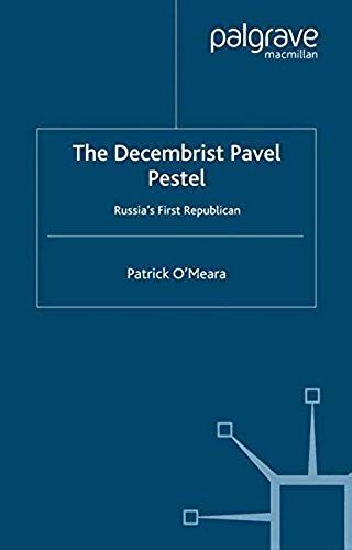 The Decembrist Pavel Pestel
