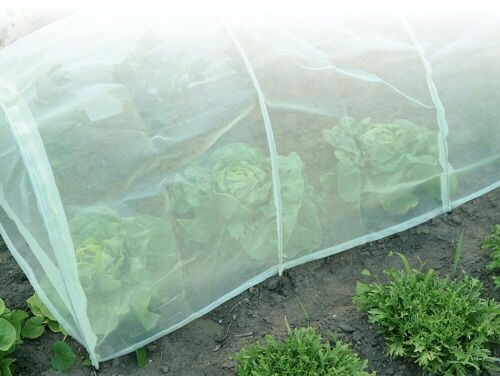 Tunnel Accordéon Avec Filet Anti-Insectes ""Protect Tunnel"" - 0,60 X 0,45 X 3 M