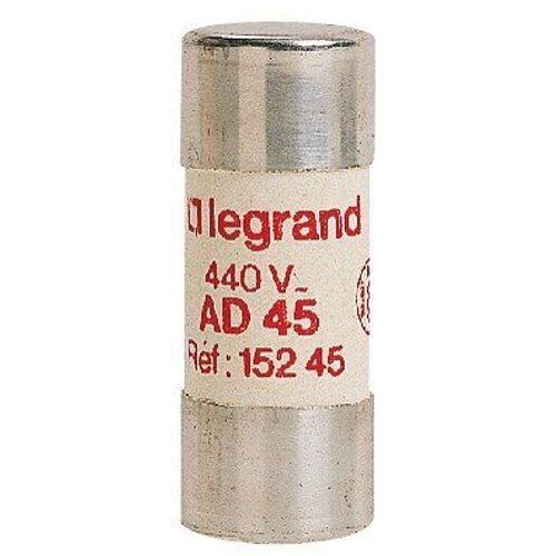 Legrand 015245 Cartouche fusible AD 45 440V 22x58mm