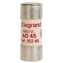 Legrand 015245 Cartouche fusible AD 45 440V 22x58mm