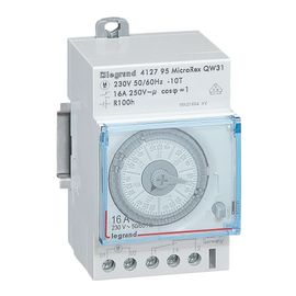 horloge hebdomadaire 1 contact no/nf - legrand 412795