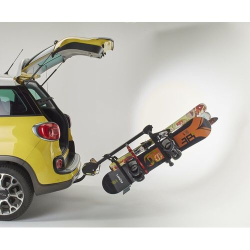 Porte 6 Paires De Skis Ou Snow Sur Attelage - Mottez A022p Nouvelle Génération Avec Système Antivol Intégré